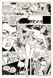 José Delbo and Dave Hunt Wonder Woman #283 Story Page 13 Original Art (DC, 1981).... | Heritage