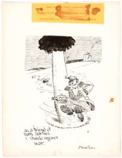 George Herriman archy’s life of mehitabel Illustration Original Art (Doubleday, Doran, and Co., 1933).... | Heritage