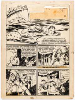 Edd Ashe Pep Comics #3 Story Page 1 Original Art (Archie Comics/MLJ Comics, 1940)....