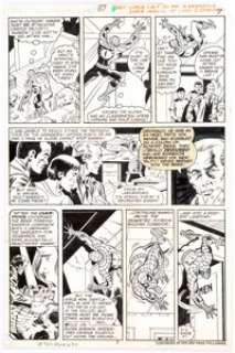 Jim Mooney and Pablo Marcos The Spectacular Spider-Man #37 Story Page 6 Original Art (Marvel, 1979).... | Heritage