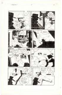 Kyle Baker The Shadow #8 Story Page 9 Original Art (DC, 1988).... | Heritage