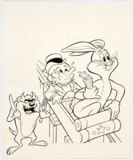 Tony Strobl Golden Comics Digest #47 Cover Original Art (Western Publ., 1975)....