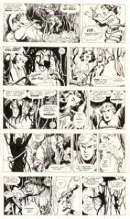 Dan Barry Flash Gordon Daily Comic Strip Original Art Group of 11 (King Features Syndicate, c. 1980s).... (Total: 11 Original Art) | Heritage