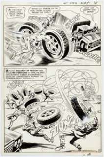 Irv Novick and Murphy Anderson The Flash #206 Story Page 6 Original Art (DC, 1971). The Scarlet Speedster finds a - | Heritage