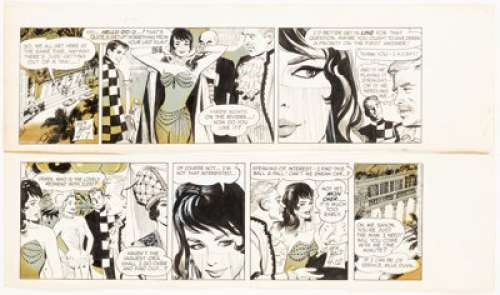 Ken Bald Judd Saxon Daily Comic Strip Original Art Group of 2 (King Features Syndicate, 1960). How to succeed in - | Heritage