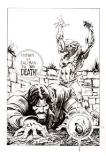 Chris Mooneyham Five Ghosts #12 Cover Original Art (Image Comics, 2014). This tense cover was the final -