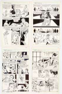 June Brigman and Stan Drake Web of Spider-Man Annual #6 Original Art Group of 5 (Marvel, 1990) This group of pages - | Heritage