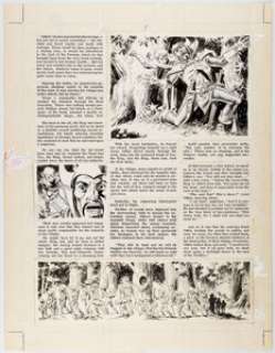 Wally Wood Witzend #8 "King of the World" Story Page 5 Illustrations Original Art (Wonderful Publishing Company, 1... | Heritage