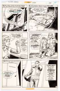 Curt Swan and Murphy Anderson Action Comics #408 Story Page 3 Original Art (DC, 1972). Lana Lang is on the verge - | Heritage
