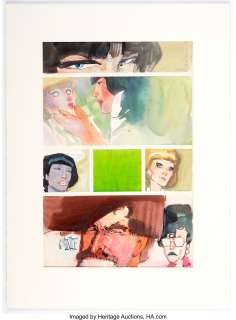 Bill Sienkiewicz Elektra: Assassin #4 Story Page 8 Original Art (Marvel, 1986).... | Heritage