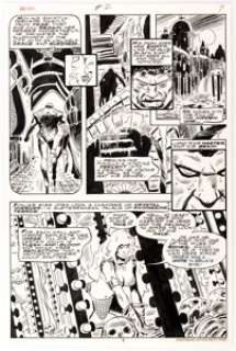 Frank Thorne Red Sonja #2 Story Page 7 Original Art (Marvel, 1977).... | Heritage