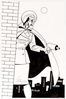 Jaime Hernandez Love and Rockets Vol.2 #15 Back Cover Original Art (Fantagraphics, 2005). "The Weeper" - | Heritage