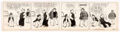 Roy Crane Wash Tubbs Daily Comic Strip Original Art dated 7-7-24 (NEA Service, 1924). This episode may be the - | Heritage