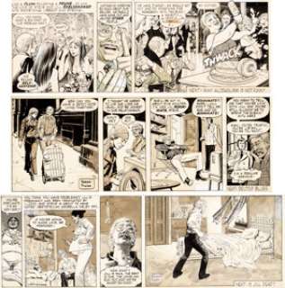 Ralph Reese - National Lampoon Magazine "One-Year Affair" Episode Original Art (NatLamp/Byron Preiss Visual Productions, 1970s).