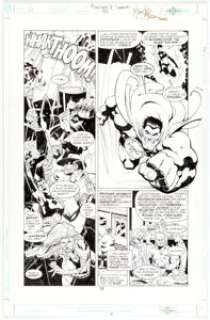 Mike Miller and Jose Marzan Jr. - Adventures of Superman #582 Story Page 12 Original Art (DC, 2000).