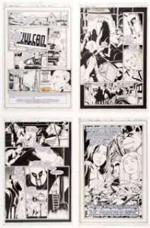 Peter Gross - Books of Magic #65 Near Complete Story "The Arrangement" Original Art Group of 21 (DC, 1999).