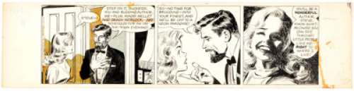 Stan Drake - The Heart of Juliet Jones Daily Comic Strip Original Art dated 5-11-57 (King Features Syndicate, 1957).