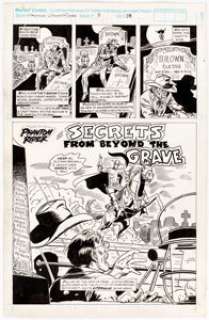 Dick Ayers | The Original Ghost Rider #3 Complete 3-Page Story "Secrets From Beyond The Grave" Original Art (Marvel, 1992). | Heritage