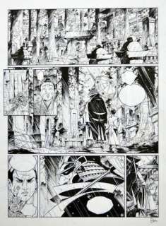 HUB  - Okko  - Planche 22 de l’album Le cycle du vide édité par Delcourt en 2014  - [...] | Vermot et Associés