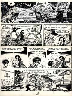 MITTEI  - Bonaventure  - Planche 19 de l’album Bonaventure édité par Dupuis en 1981 [...] | Vermot et Associés