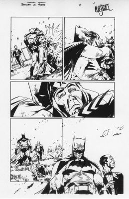 Mahmud Asrar | MAHMUD ASRAR 2022 BATMAN VS. ROBIN #2 P.3 | Tri-State Original Art