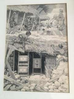 Charles Edward Burton Bernard. Mixed Media. | Weiss Auctions