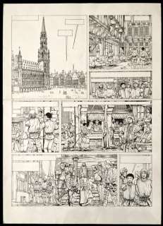 Cayman, Thierry - Planche originale - Jhen T12 - Le Grand Duc d’Occident - (2011) | Catawiki