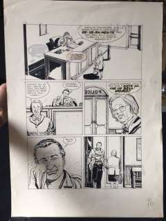 Trigo, Gustavo | original plate for the issue no.1 of "Nick Raider" (1988) | Catawiki