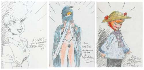 Wasterlain | Jeannette Pointu 1 à 3 (numérotation BDM) en… | AZ auction