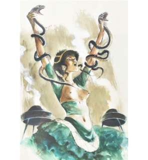 [ORIGINAL BOOK & COMIC ARTWORK] FOLLET, R. (1931-2020). PRIESTESS | Zwiggelaar Auctions