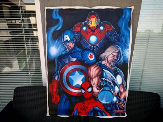 Comic book superheroes artwork | eBay US