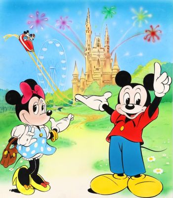 Walt Disney | Lot 095 - Mickey, illustration à la gouache, à… | AZ auction
