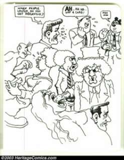 Robert Crumb - Original Sketchbook Illustrations (undated, early ’60s). Random sketches, some very sexually - | Heritage