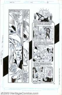 Todd McFarlane and Tony DeZuniga - Original Art for Infinity, Inc. #30, page 25, and #37, page 9 (DC, 1986). Two - | Heritage