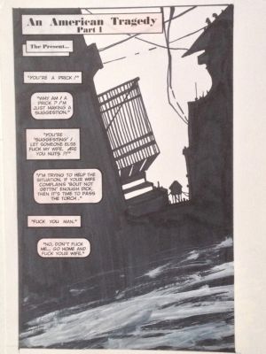 Everette Hartsoe | Hartsoe - Razor: an American Tragedy Chapter 1 | ComicArtFans Classifieds