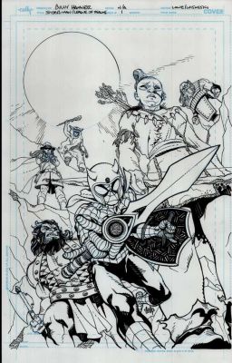 Cully Hamner | Spider-Man & the League of the Realms #1 | Essential Sequential