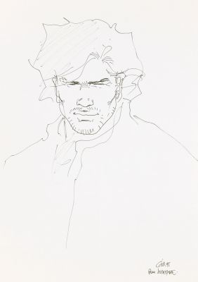 Giraud | Lot 044 - Blueberry, illustration au feutre représentant… | AZ auction