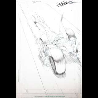 BATMAN AND ROBIN #3, Pg 1 Title Splash by Frank Quitely