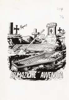 Magnus (Roberto Raviola) - "Kriminal - A esumazione avvenuta", 1972 | Urania Casa d’Aste
