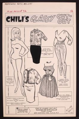 Original Art from Modeling With Millie #32 Page 12 Pencils Inks by Stan Goldberg | eBay US (Buy It Now)