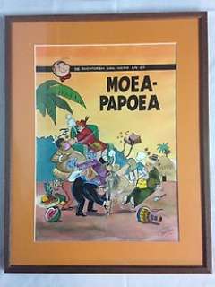 Stallaert, Dirk - originele cover in kleur  - Moea-Papoea (2000)