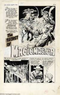 Jack Sparling - Original Art for Double-Dare Adventures #1, Complete 20-Page Story, "The Secret of - | Heritage