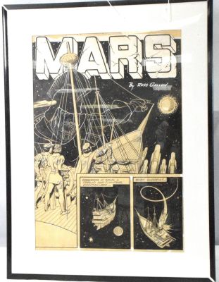 Lot 286 - PLANET COMICS #28 ORIGINAL COMIC ART | misc / divers