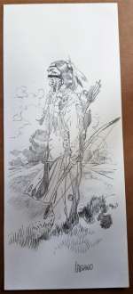 Labiano, Hugues | Dessin original  - L’Etoile du desert T.3 | Catawiki