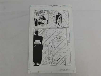 Original Comic Art Gotham Adventures | Bodnars Auction