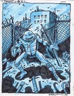 Kevin Eastman | TMNT 2024 Book 4 Eastman Cover Rough Original Art | Kevin Eastman