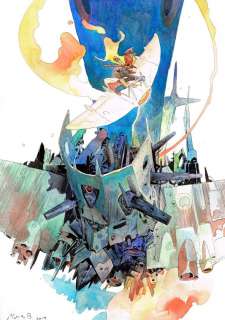 Matias Bergara - Nausicaa Illustration