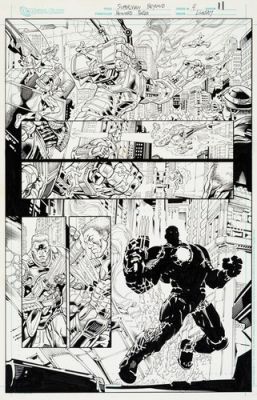 Superman Beyond 8p11 Howard Porter Original comic art | eBay US (Buy It Now)