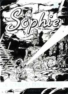 Jidehem | Sophie, Le Tombeau des Glyphes, couverture originale Ã … | Septimus