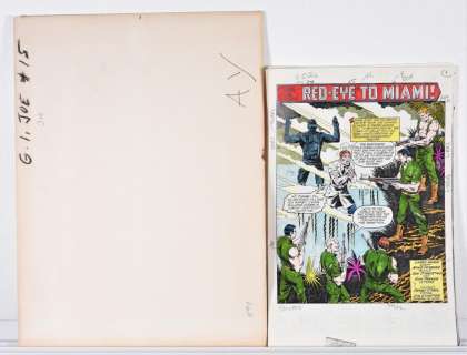 Marvel Comics G.I. Joe ARAH #15 Comp. Color Guide | Bruneau & Co. Auctioneers